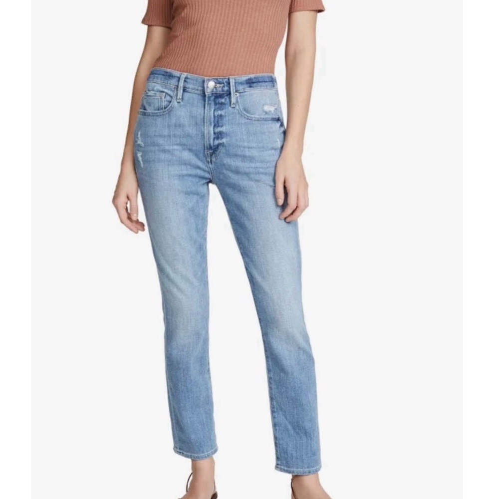 FRAME LE BEAU Classic Blue Women's Jeans